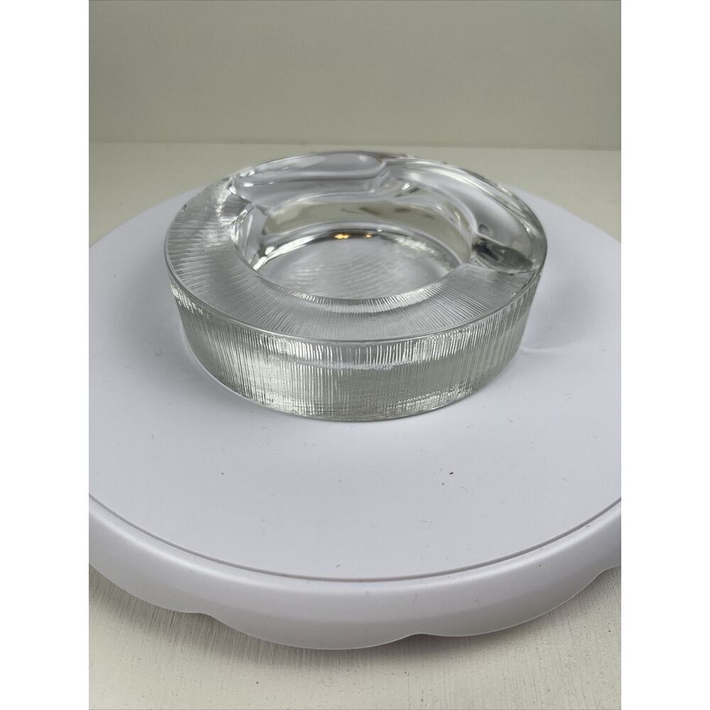 1960s‎ Arnolfa di Cambio Azteca Collection by Fabio Frontini Glass Ashtray